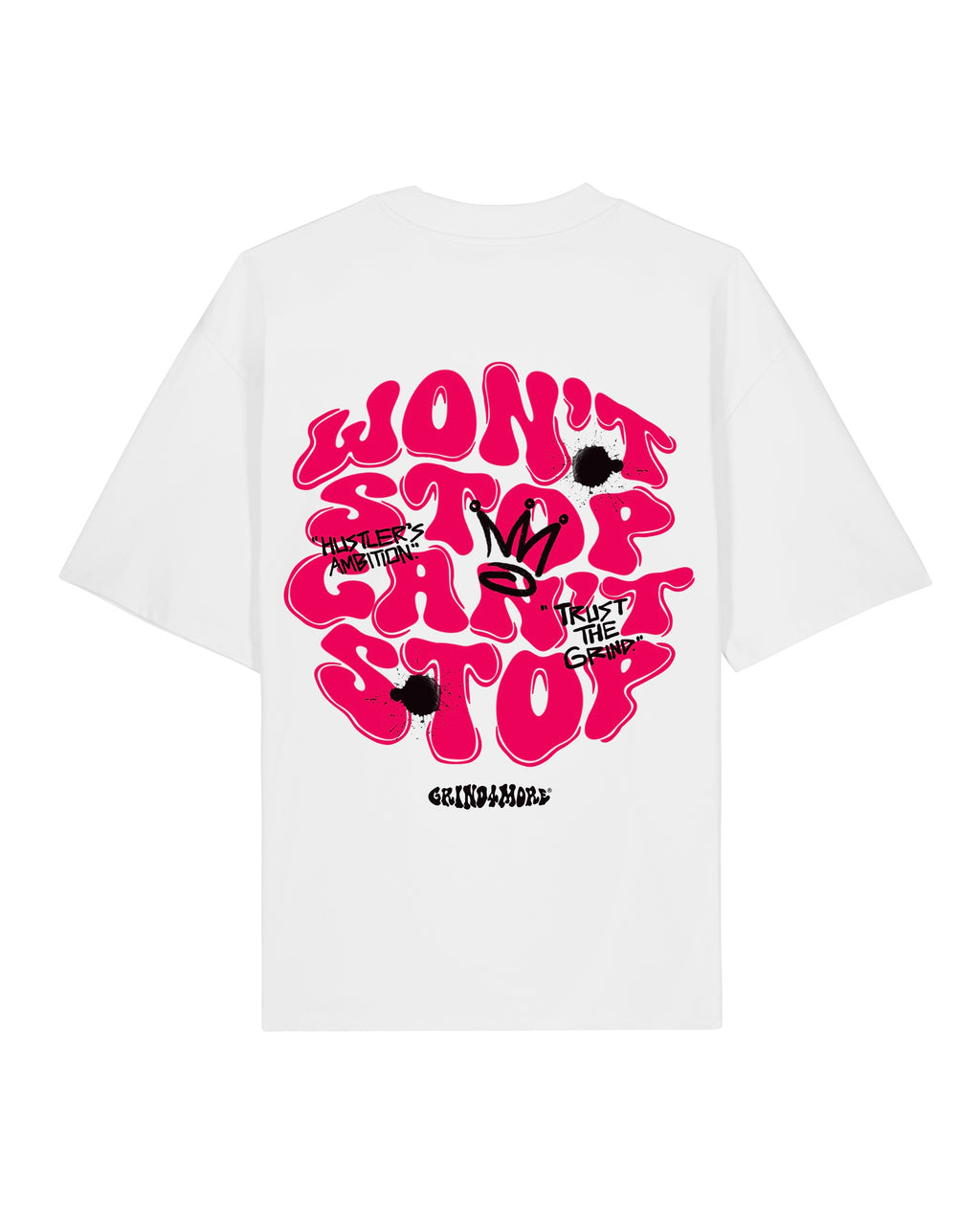 Won’t stop can’t stop oversized Boxy T-shirt