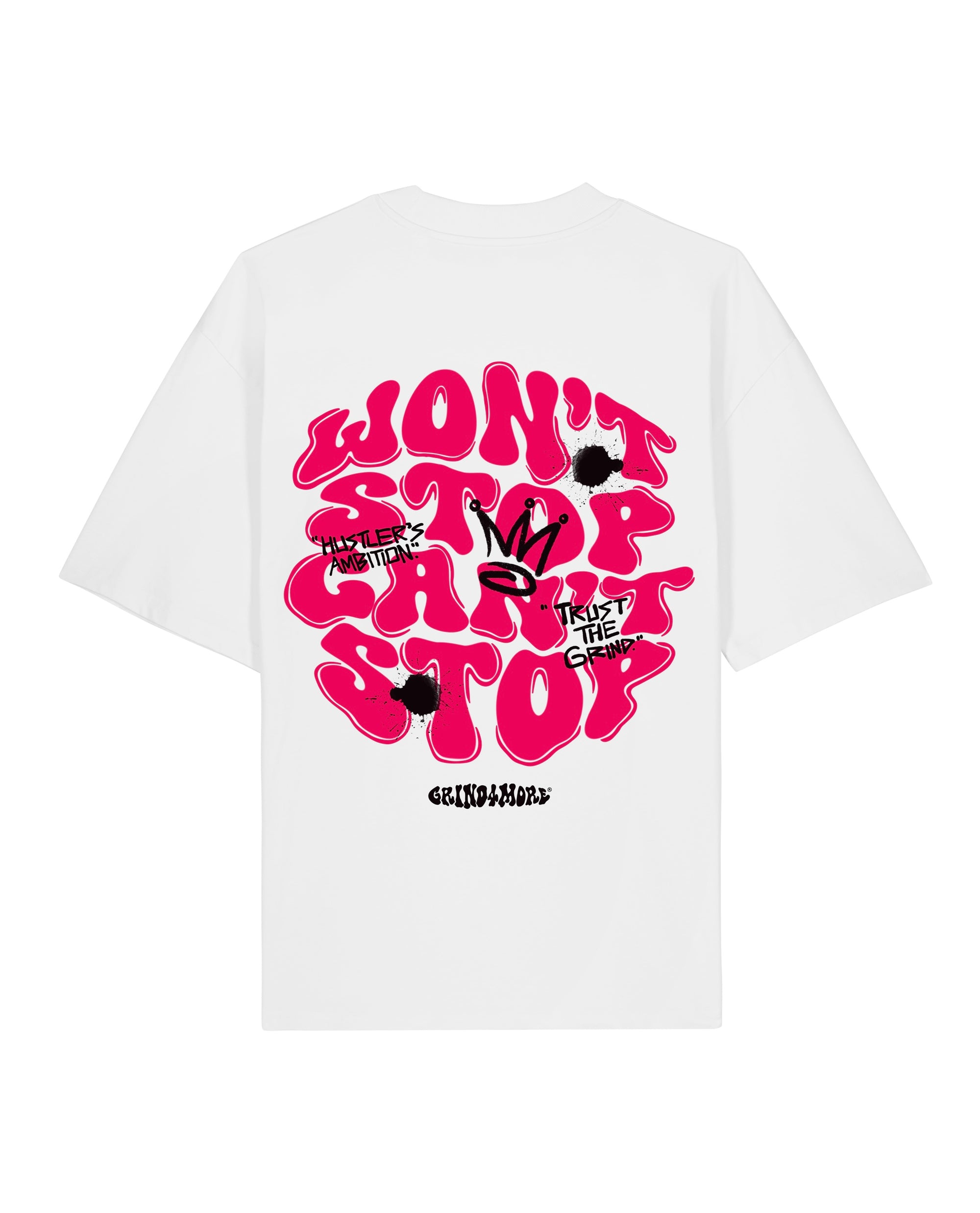 Won’t stop can’t stop oversized Boxy T-shirt