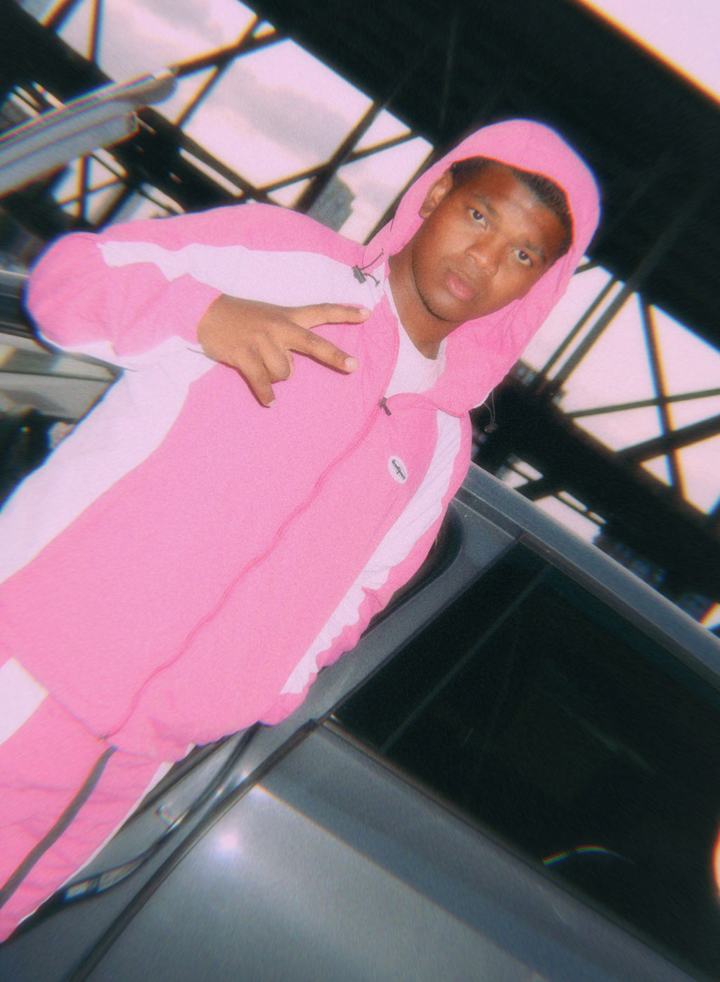 Grind4more Tracksuit Pinky, Baggy Hip-Hop Cargo Shorts, for Men and Women