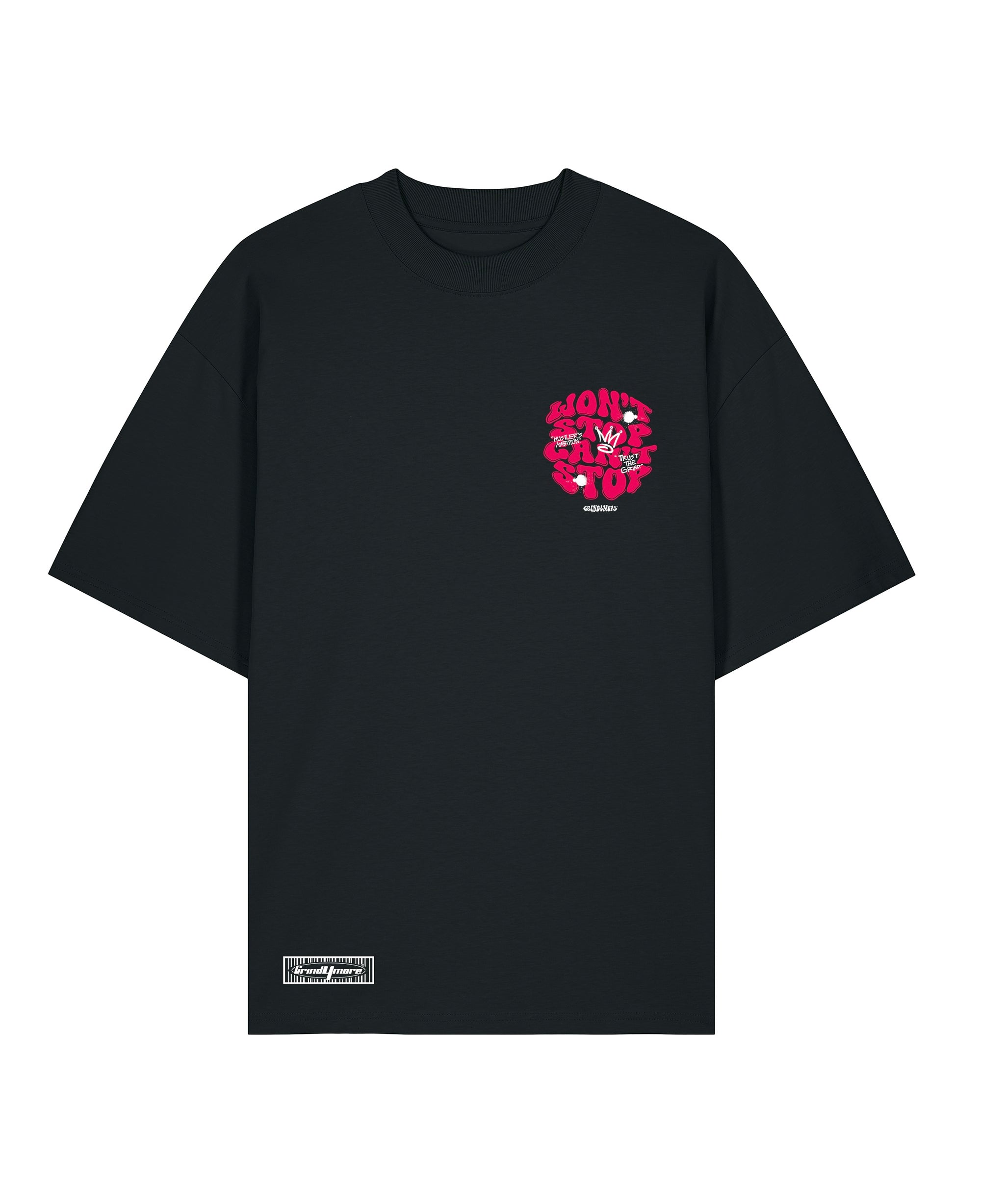Won’t stop can’t stop oversized Boxy T-shirt