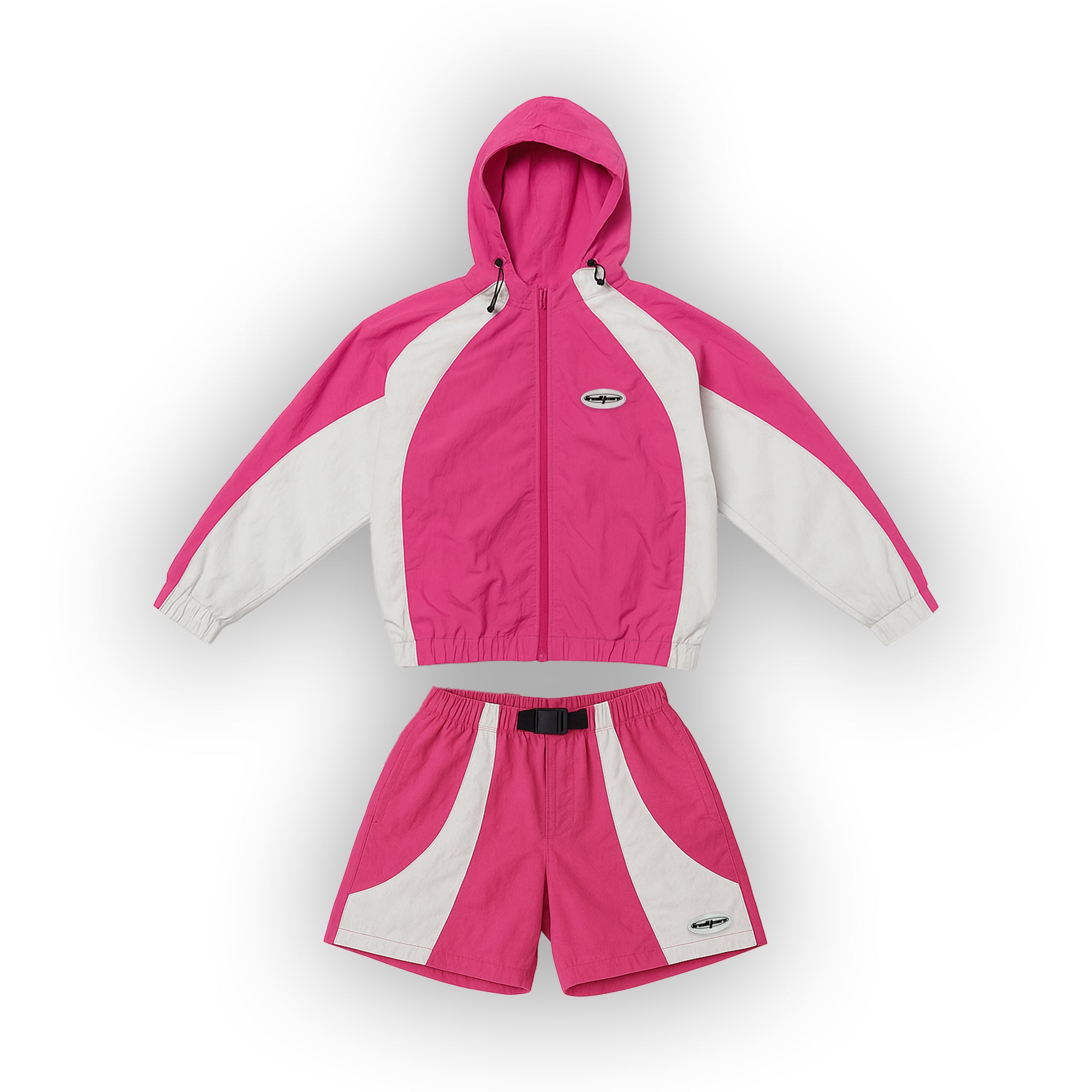 Grind4more Tracksuit Pinky, Baggy Hip-Hop Cargo Shorts, for Men and Women